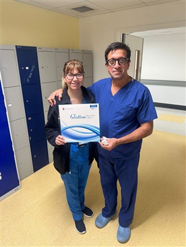 שימוש ראשון בקטטר השאיבה של גרגרת NeuroSafe בבריטניה